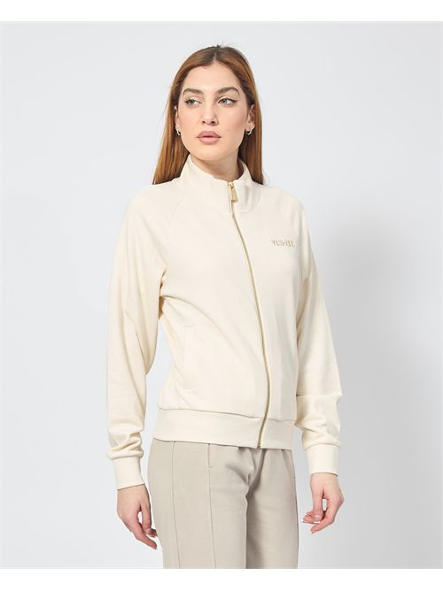 Felpa donna Yes Zee fullzip con manica raglan YES ZEE | F419-SN000222